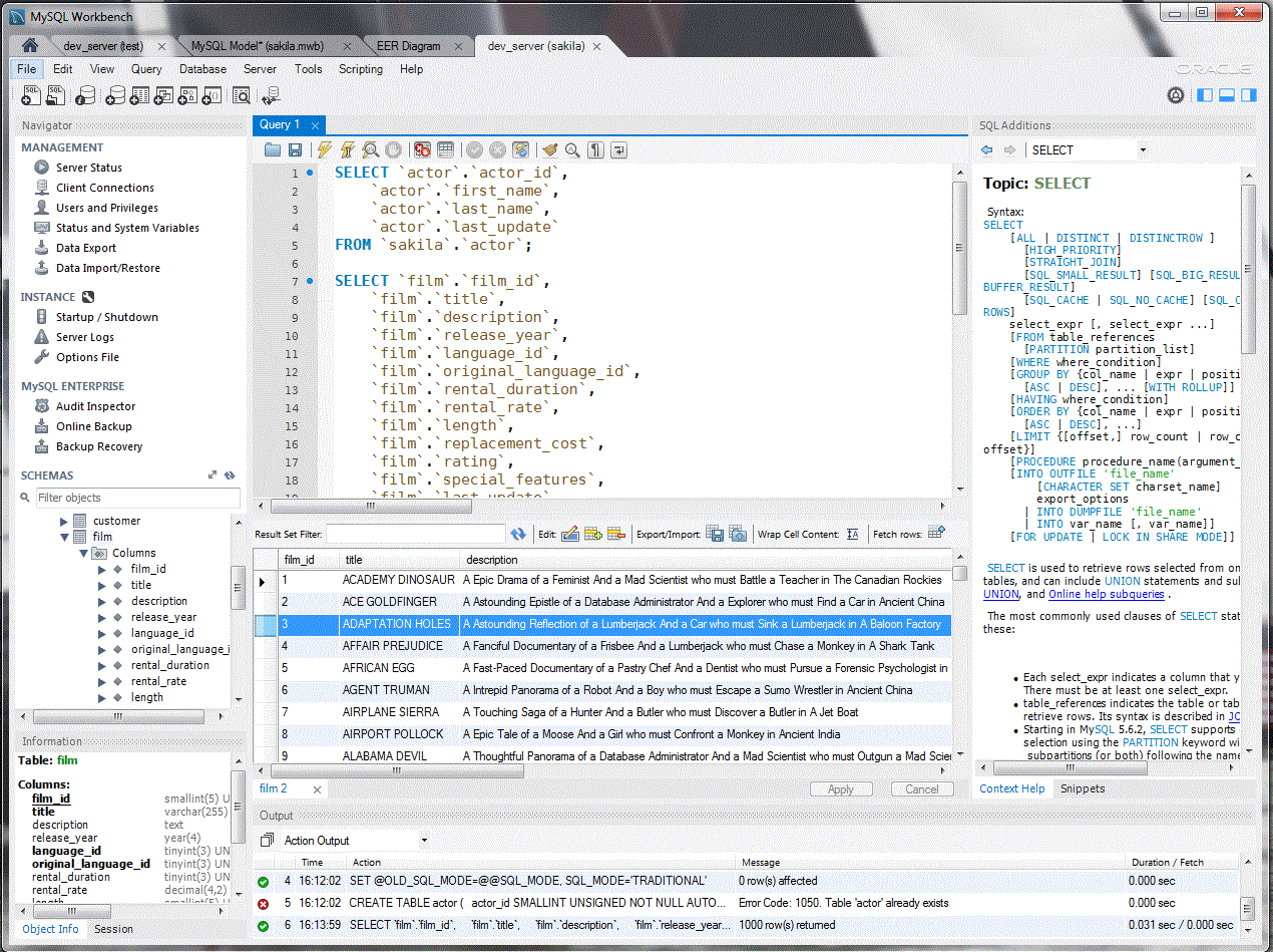 mysqllinux界面客户端的简单介绍